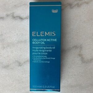 ELEMIS Teal Packaging Cellutox Active Body Oil Box